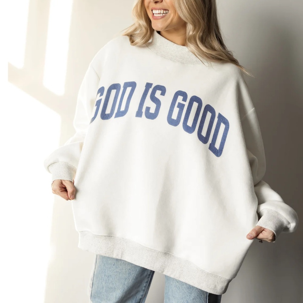 Bucketlist GOD IS GOOD reversible sweatshirt - Picture 6 of 11